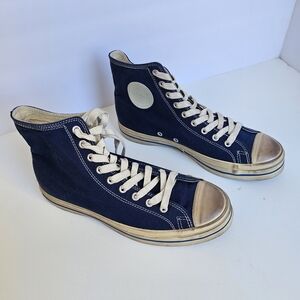 Mitchell & Nest - Unisex 1955 Conference High Cut Sneakers - Blue - 10W 8M